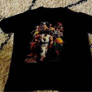 Street Fighter T-shirt Dragon Ballz Rare